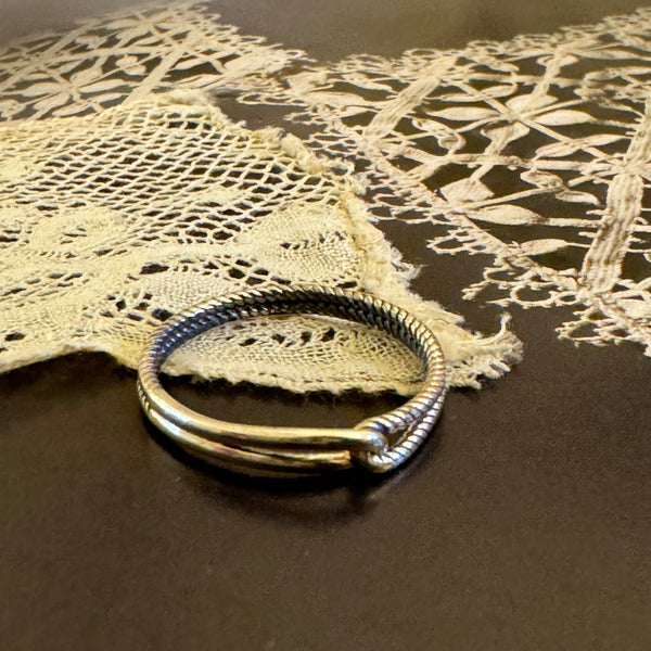 ‚Marina‘ knot ring / silver 925