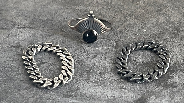 "Aaron’’ chain ring | Silver 925
