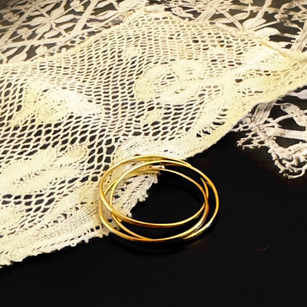‚multi' rings | 925 silver goldplated