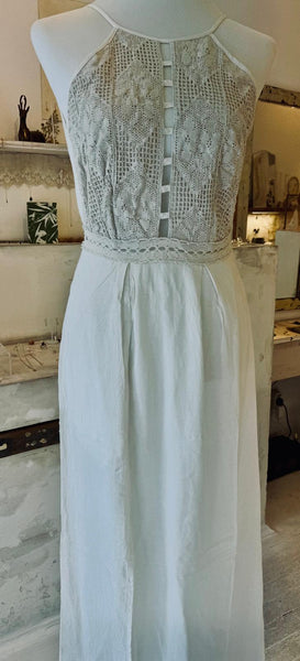 Organic Cotton White Dress  | Alma