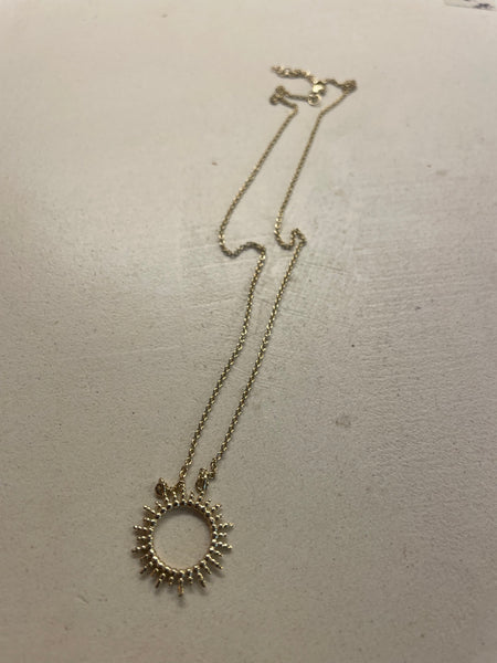 Boho Necklace Sun