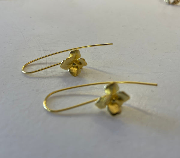 Dangle Flower Earrings