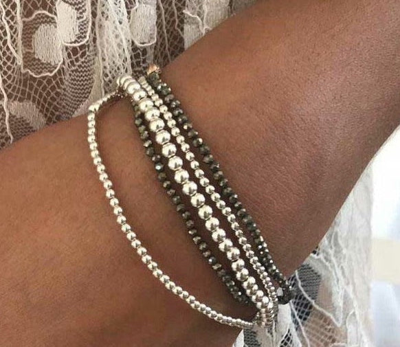 Pyrite Ella | Stone bracelet