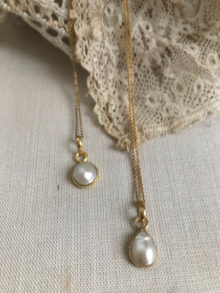 'perlada' necklace | gold-plated