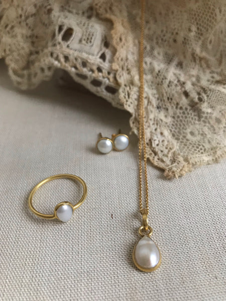 'perlada' necklace | gold-plated