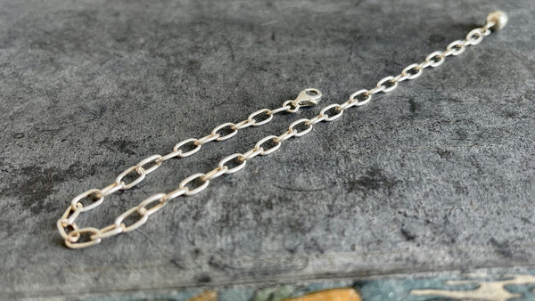 “cable chain' bracelet |  925 Silver