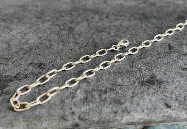 “cable chain' bracelet |  925 Silver