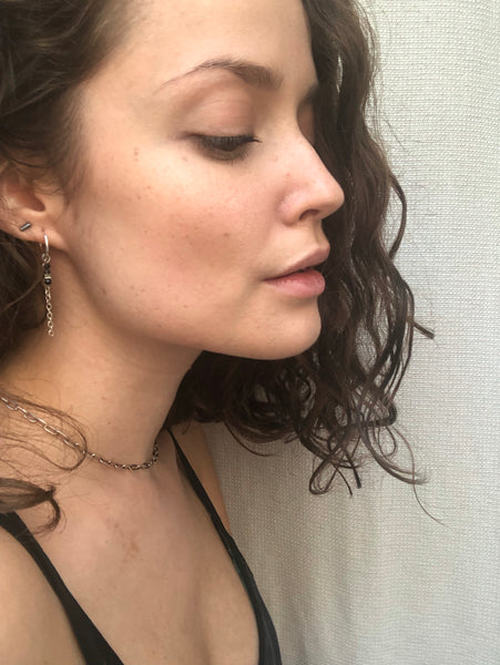 'Berlin' chain hoops | 925 Silver | 12 mm