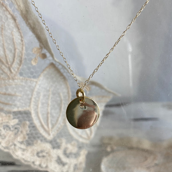 'medalla’ necklace | 925 silver