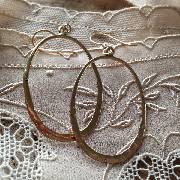 'Ava' earrings | Bronze